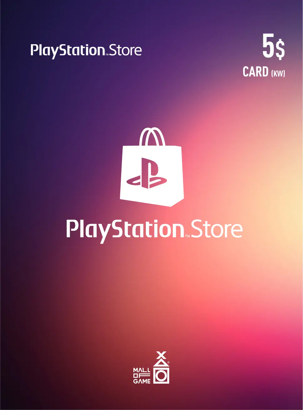 PlayStation™Store USD5 Gift Cards (KW)